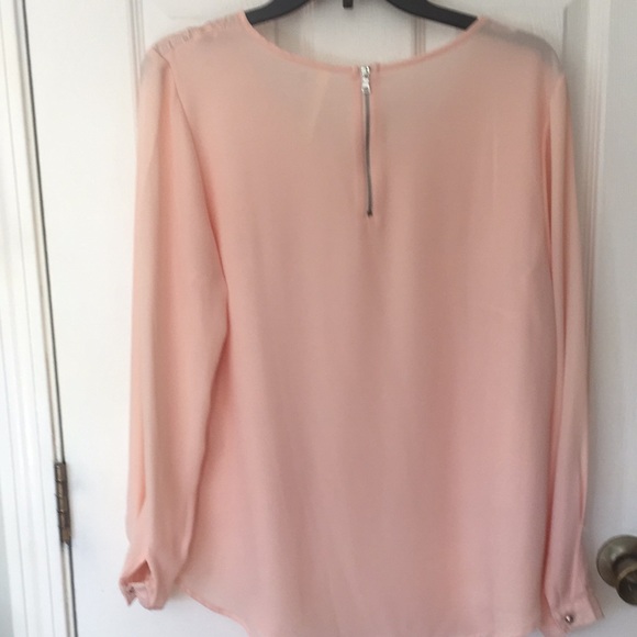 NY Collection Blush Pink Blouse NWOT - Picture 2 of 5